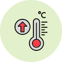 alta temperatura icon