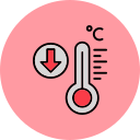 baja temperatura icon