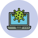 ataque de virus icon