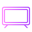 monitor de televisión icon