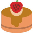 pastel de fresa icon