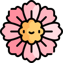 cosmos rosa icon