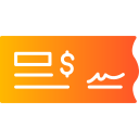 cheque bancario icon