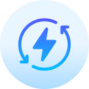 energía renovable icon