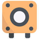 altavoz de graves icon