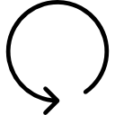 flèche circulaire icon