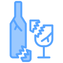 botella rota icon