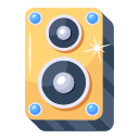 altavoz de graves icon