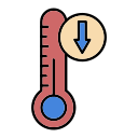 baja temperatura icon