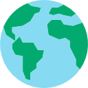 earth flat icon png