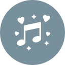 notas musicales icon