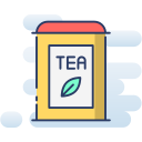 caja de té icon