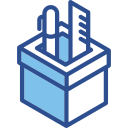 caja de lápices icon