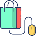 las compras en línea icon