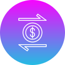 transferencia de dinero icon