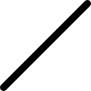 Диагональная линия icon