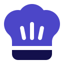 sombrero de cocinero icon