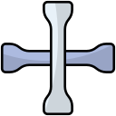 llave de tuercas icon