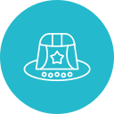 sombrero para el sol icon