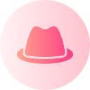 sombrero de fieltro icon