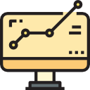 gráfico de linea icon