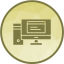 computadora de escritorio icon