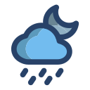 lluvia nocturna icon