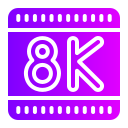 8k icon