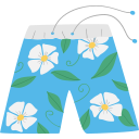 shorts de baño 