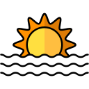 puesta de sol icon