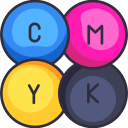 cmyk icon