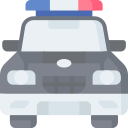 coche de policía icon