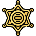 insignia del sheriff