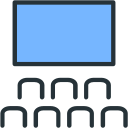 bioscoop scherm icoon