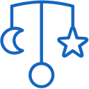 luna y estrellas icon