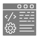 codificación web icon