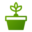 planta en maceta icon