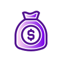 bolsa de dinero icon