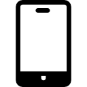 smartphone met groot scherm icoon