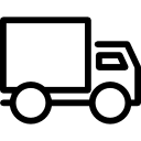 vrachtwagen naar rechts gericht icoon