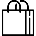 boodschappentas geopend icoon