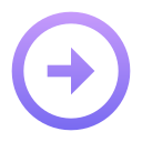 flecha correcta icon