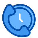 llamada de tiempo icon