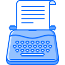 máquina de escribir icon