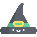 sombrero de bruja icon