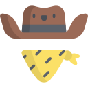 sombrero de vaquero icon