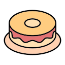 pastel de gasa icon