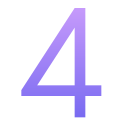 número 4 icon