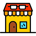 tienda óptica icon