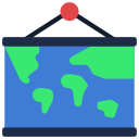 mapa del mundo icon